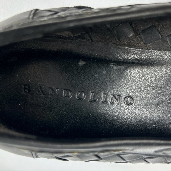 Bandolino Vintage Woven Black Loafers, size 7.5 - Picture 7 of 7